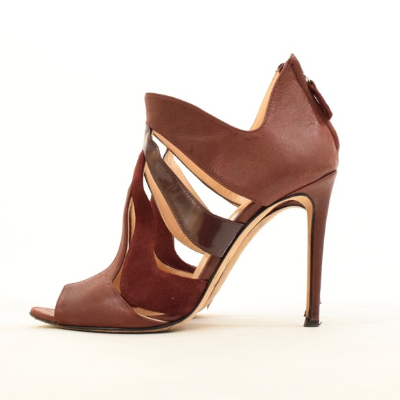 Alejandro Ingelmo Shoes - ❌SOLD❌Alejandro Ingelmo Suede Leather Cut-Out Pumps